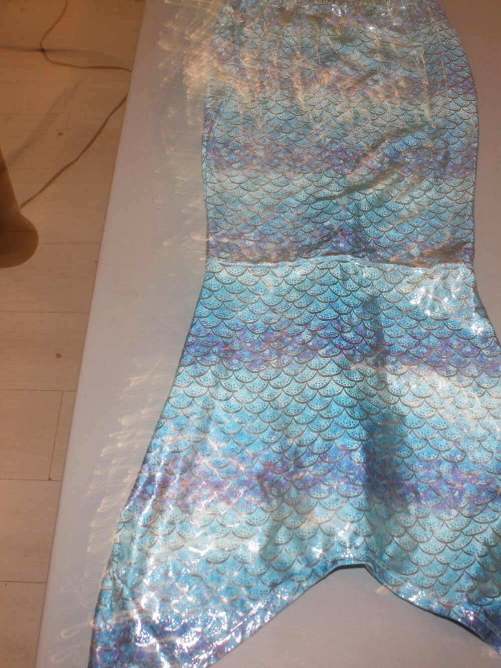 Blue Mermaide Tail Size Large